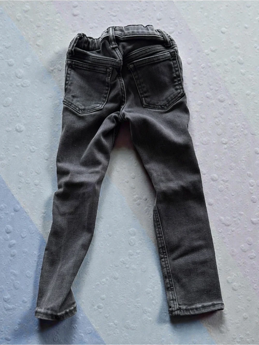 baby GAP Size 5 Skinny Distressed Black Jeans